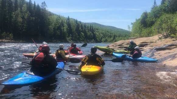 Kayak sur la Rivière de la Rouge - Domaine Expédition de Labelle